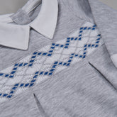 Macacão e Manta - Algodão Pima - Oliver - Cinza